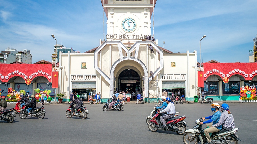 Ho Chi Minh se convirtió en el segundo foco más importante, con 1.561 casos registrados hasta la fecha.