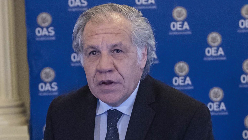 Luis Almagro informó la polémica contratacón