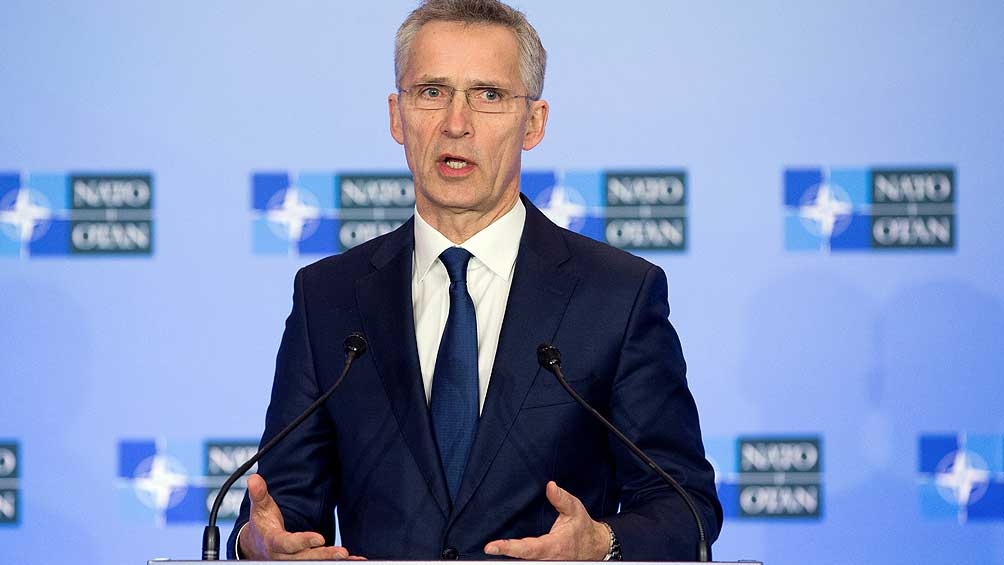 Para el secretario general de la OTAN, Occidente debe "enfrentar los desafíos planteados por China a nuestra seguridad".