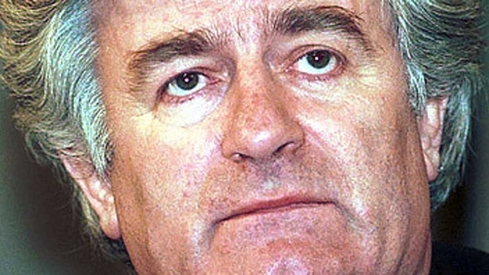 Otro de los líderes de la masacre de Srebrenica fue el presidente serbobosnio Radovan Karadzic.