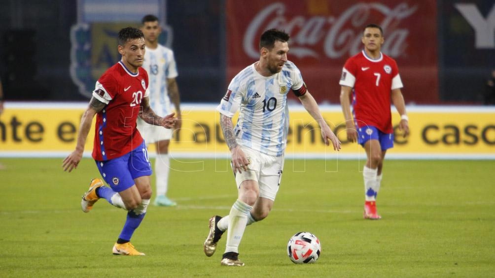 Messi fue el goleador argentino en la noche santiagueña 