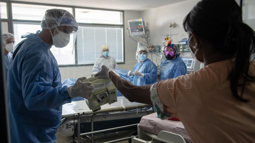 Son 7.731 los internados con coronavirus en unidades de terapia intensiva