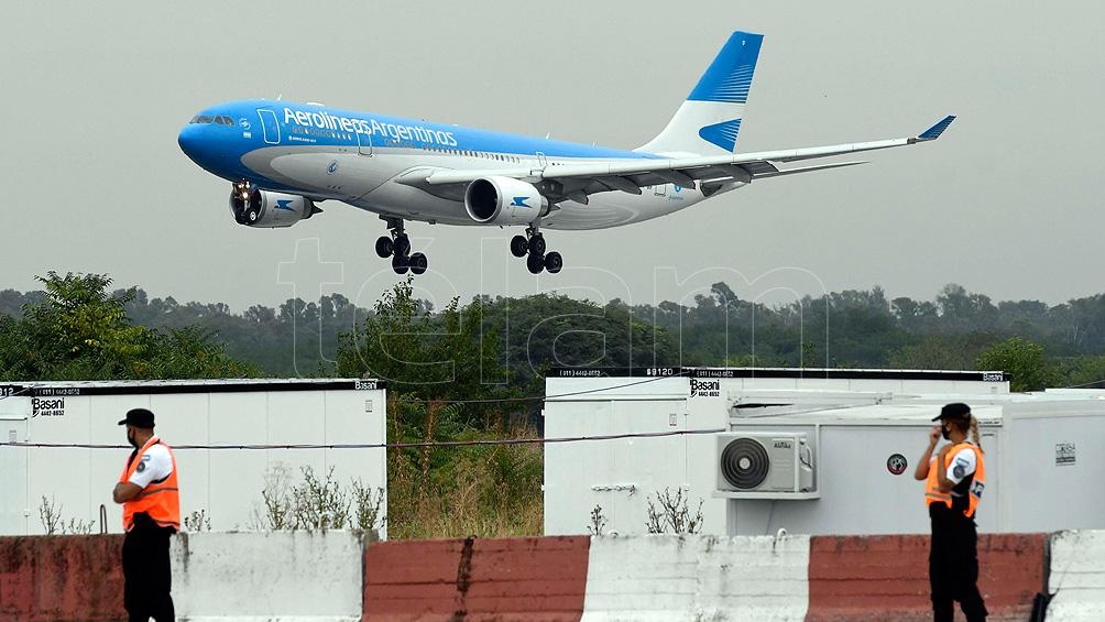 Aerolíneas Argentinas lleva completados un total de cinco vuelos a China.