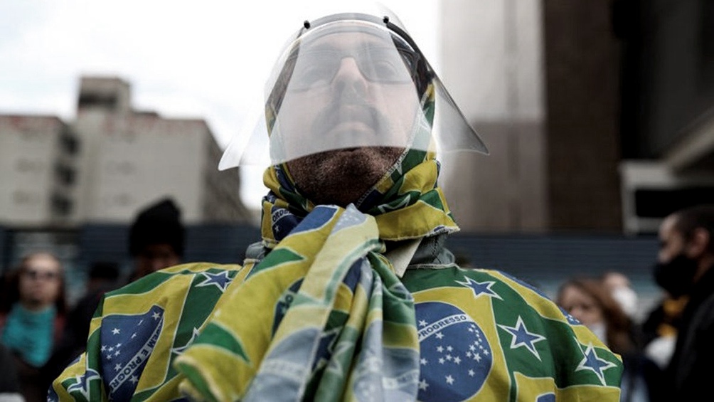 A pesar de su situación sanitaria, Brasil aceptó organizar la Copa América. 