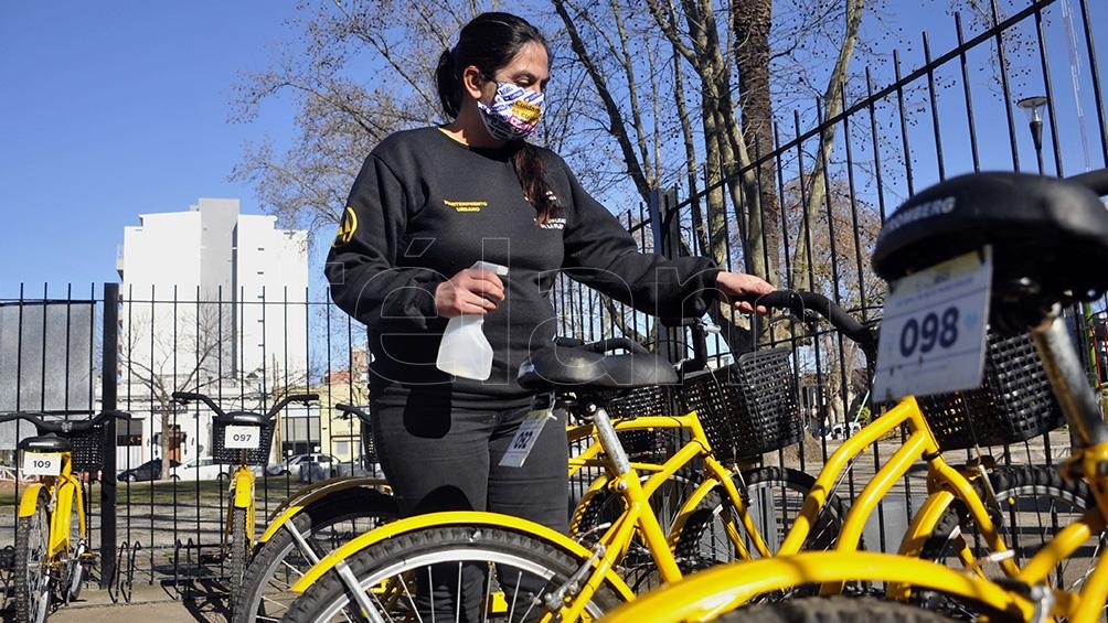 En la ciudad de La Plata el número de ciclista se duplicó en el aislamiento.