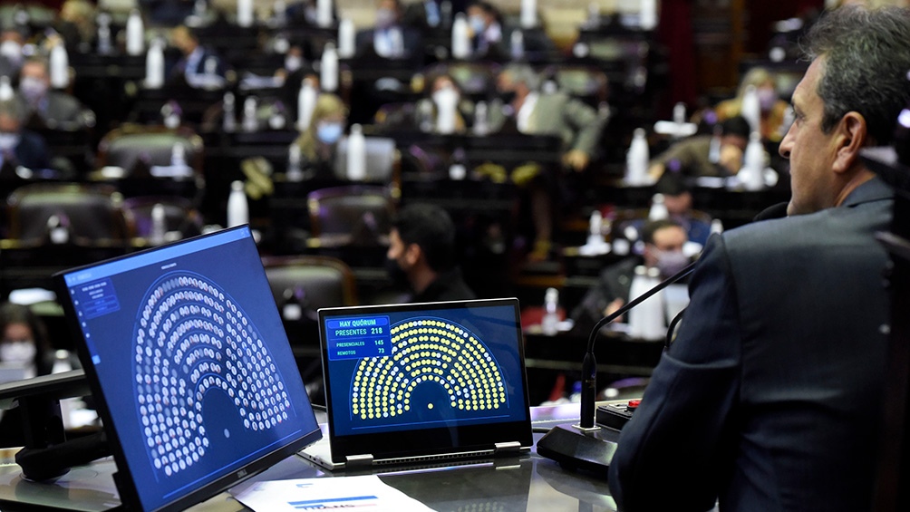 Diputados votó el proyecto impulsado por el presidente de la Cámara, Sergio Massa.