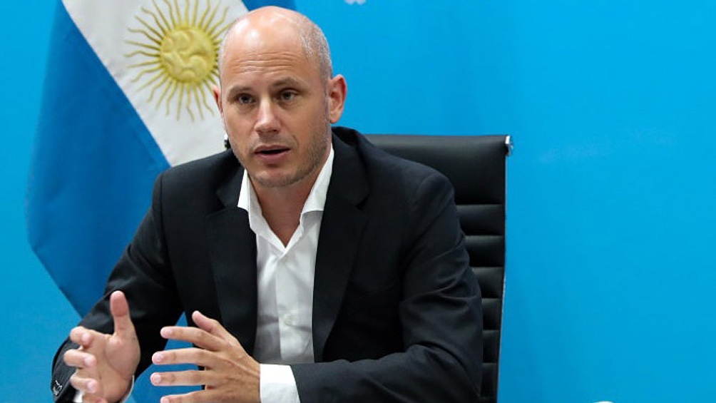 El secretarío de la Pequeña y Mediana Empresa y los Emprendedores, Guillermo Merediz.