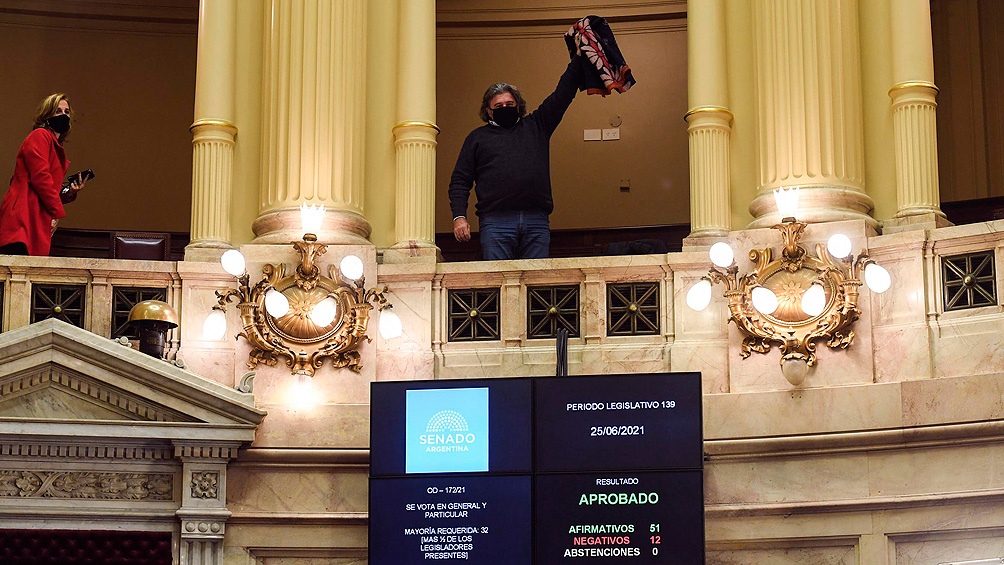 La ley fue sancionada por el Congreso y promulgada por el Ejecutivo nacional.