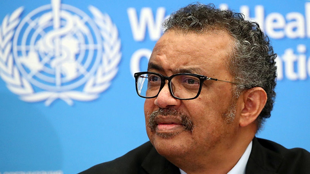 Adhanom Ghebreyesus, director general de la Organización Mundial de la Salud (OMS).