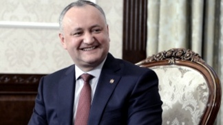 La coalición del expresidente Igor Dodon entró en segundo lugar 