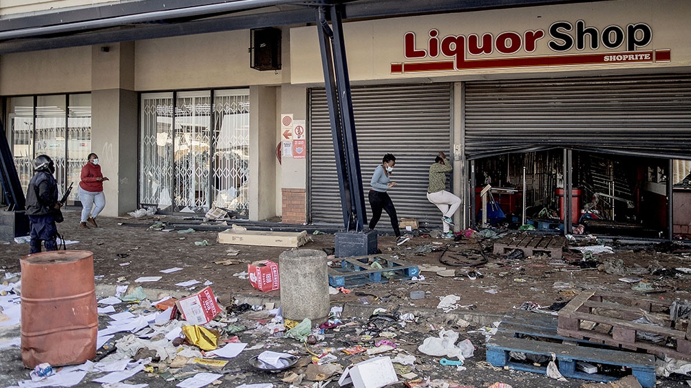 Es el país africano más afectado por la pandemia con 2,2 millones de casos y casi 66.000 muertos. Foto: AFP