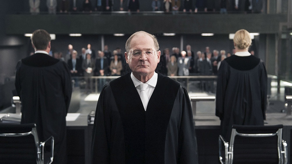 "El veredicto" es un filme dramático alemán de 2016 centrado en el juicio a un militar.
