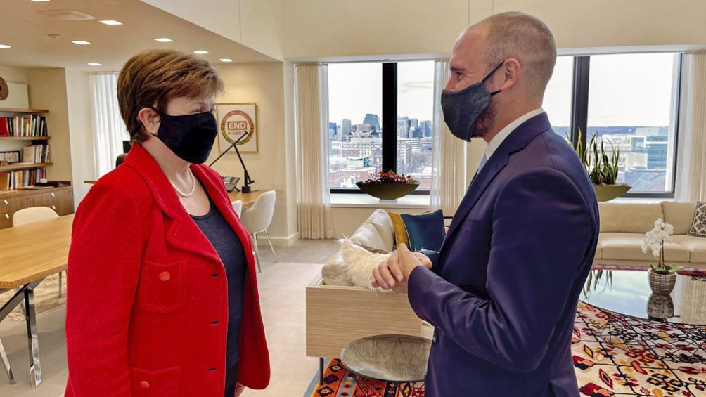 Guzmán se reunirá con Georgieva en el marco de la agenda de la cumbre pero no está confirmado un encuentro a solas. 