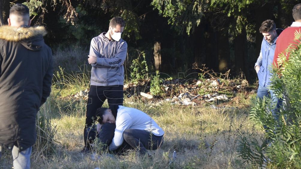 El cadáver fue trasladado a la Morgue Judicial para realizarle la autopsia para determinar la mecánica de la muerte. Foto: Saravia Hernán