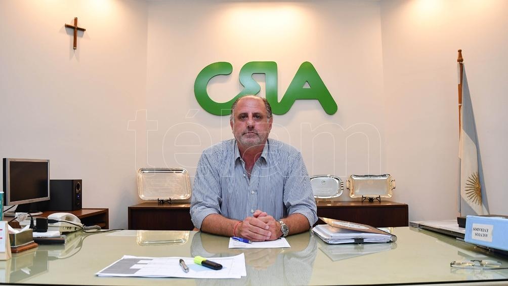 Jorge Chemes fue uno de los oradores del encuentro. 