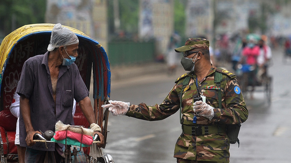 La situación es crítica en Bangladesh.