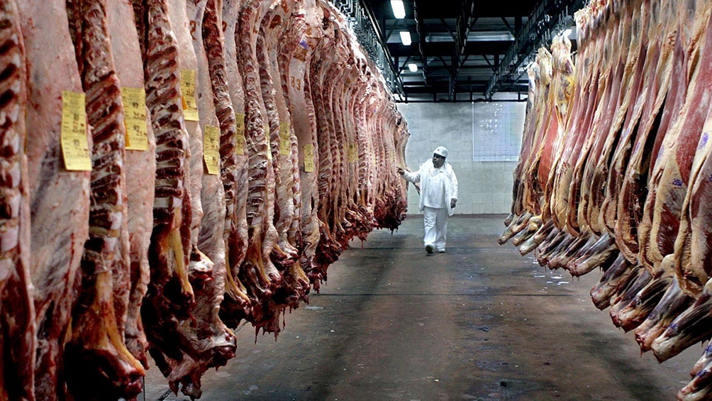 China continuó liderando las exportaciones de carnes bovinas.