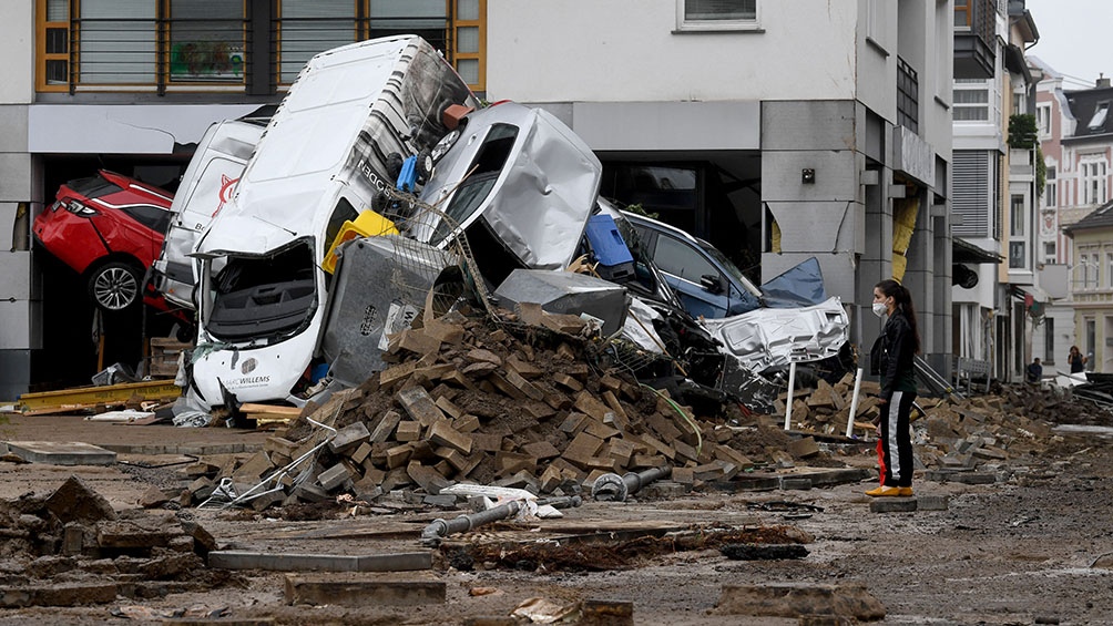 Las inundaciones provocaron 177 muertos en Alemania. 