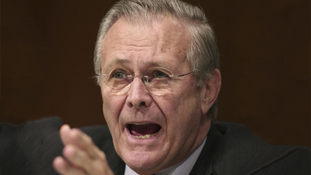 Rumsfeld dos veces secretario de Defensa y jefe de gabinete de la Casa Blanca