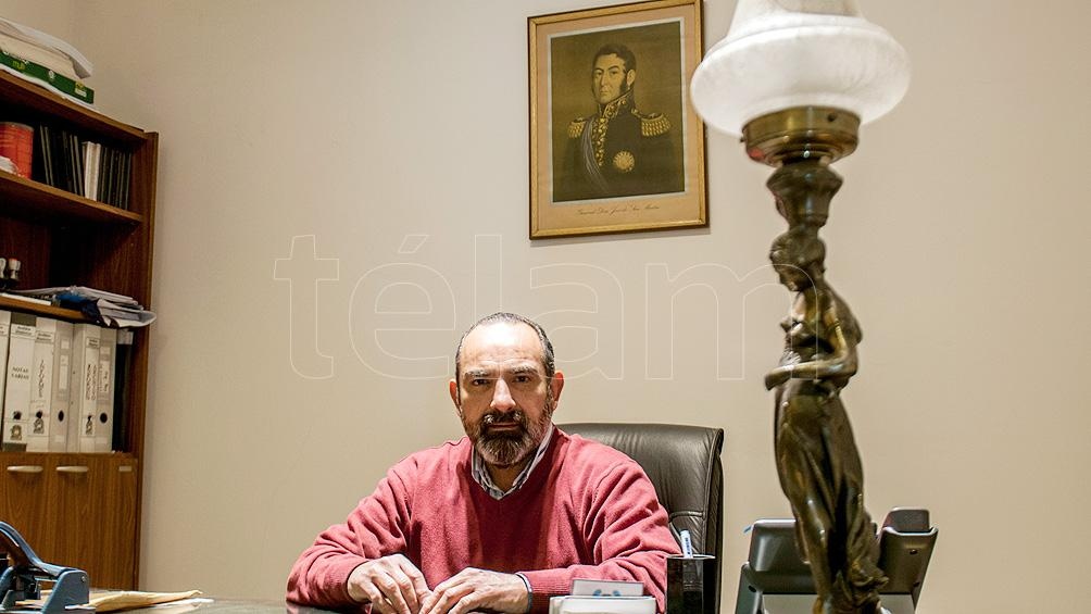 Director del Archivo Histórico de Santiago del Estero, Juan Viaña. Foto: Emilio Rapetti