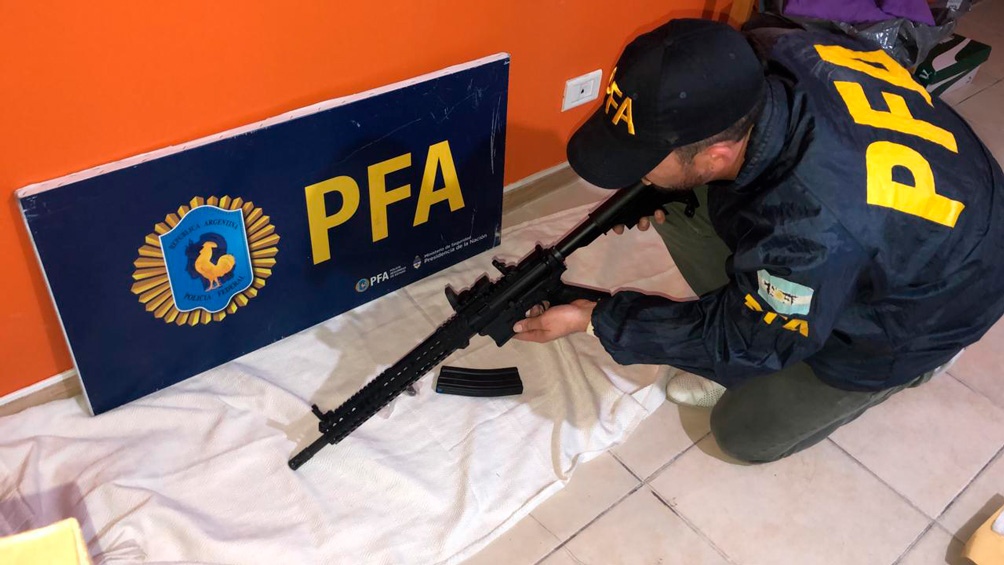 Armas de grueso calibre.