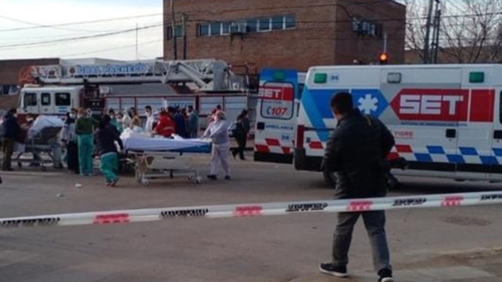El hospital está ubicado en Av. de los Constituyentes y Entre Ríos. Foto: cuenta Tw @delmagro.