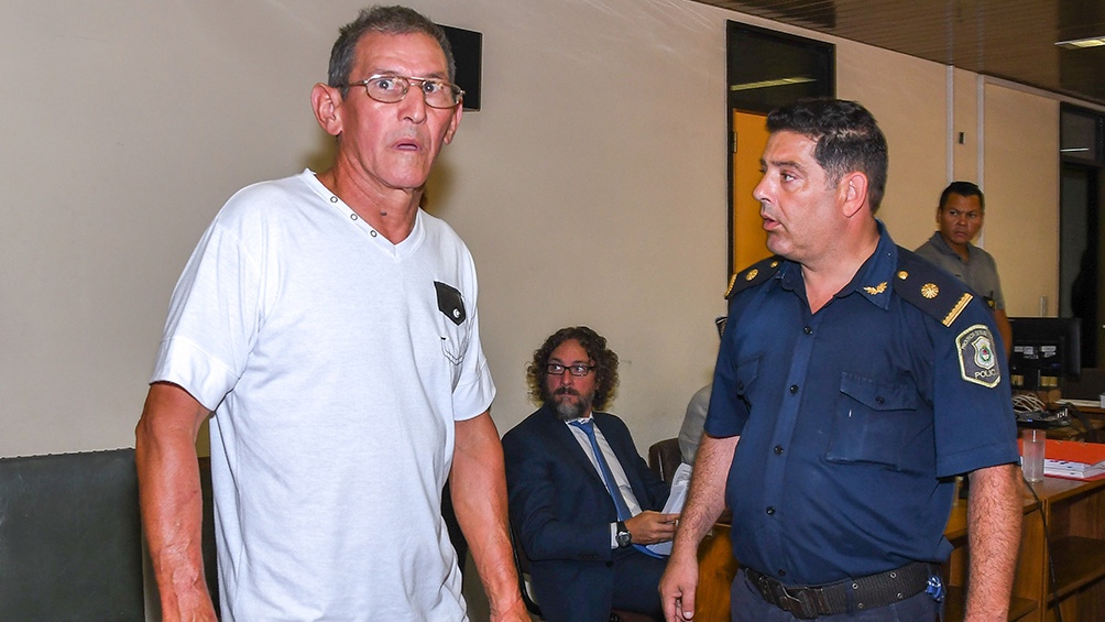 Hugo Bermúdez, uno de los condenados a prisión perpetua en 2017.