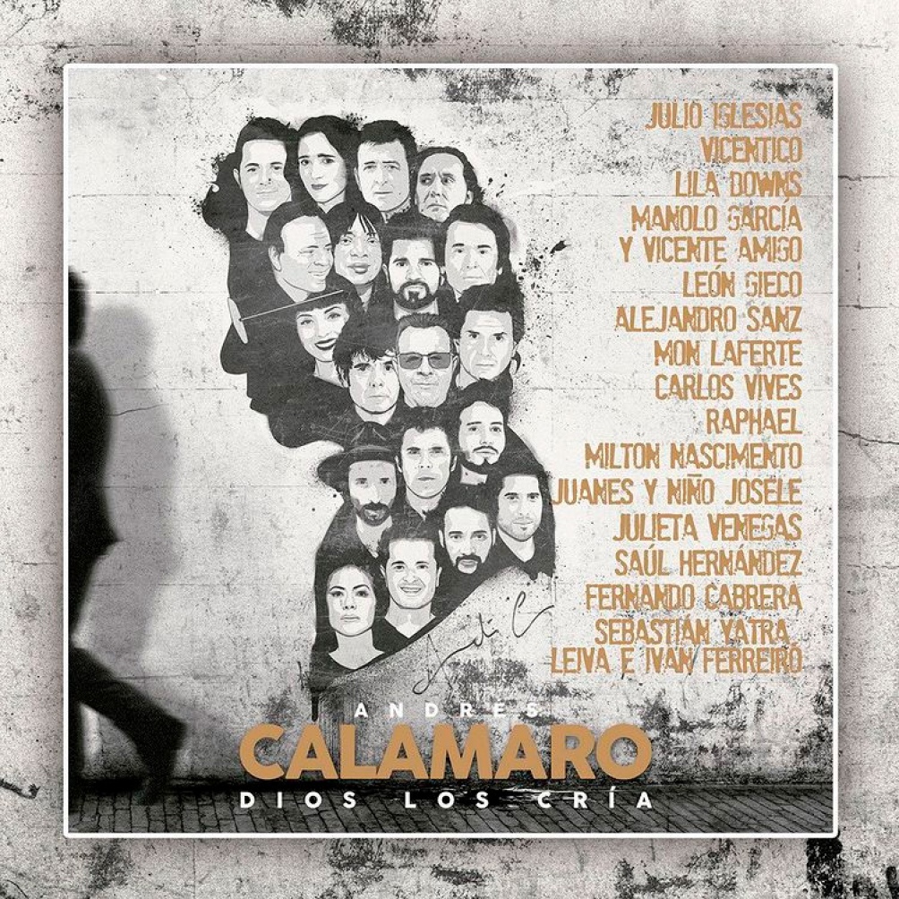 Dios los cría: lo más reciente de Calamaro, destacado por la Billboard en el primer lugar de los 25 mejores discos latinos.