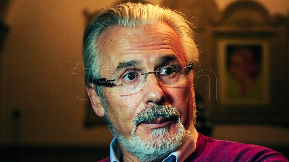 Garzón: "Mi condena fue arbitraria, con hechos que no están definidos como tales en el Código Penal. "Foto: Candelaria Lagos.