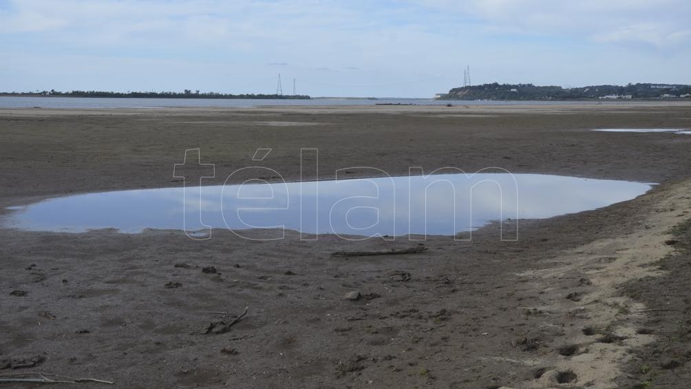 Crece el río Paraná en Entre Ríos pero esperan que vuelva a descender en octubre. Foto: Saravia Hernan