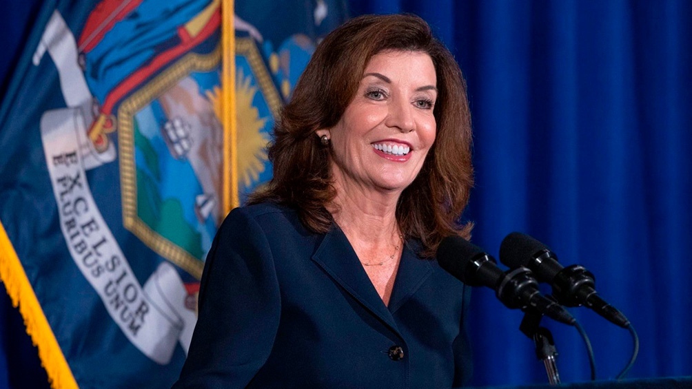Kathy Hochul, asumirá este marte la gobernación