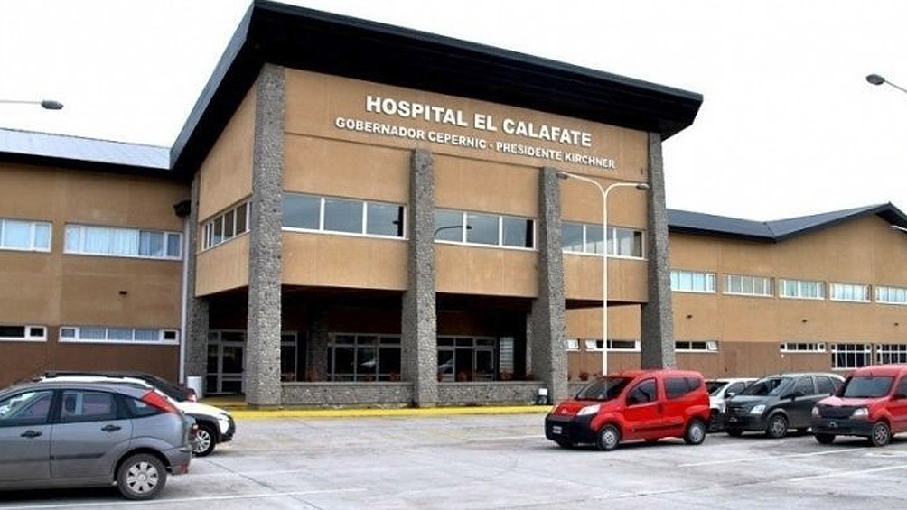 Riestra fue atendido por heridas leves en el hospital de El Calafate.