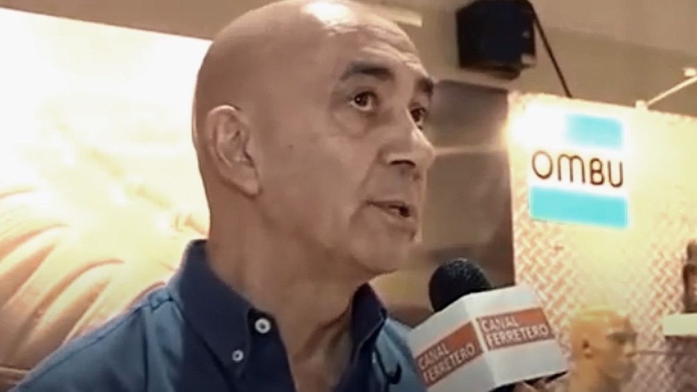 Carlos Muia, empresario textil radicado en Catamarca. Foto: captura TV.