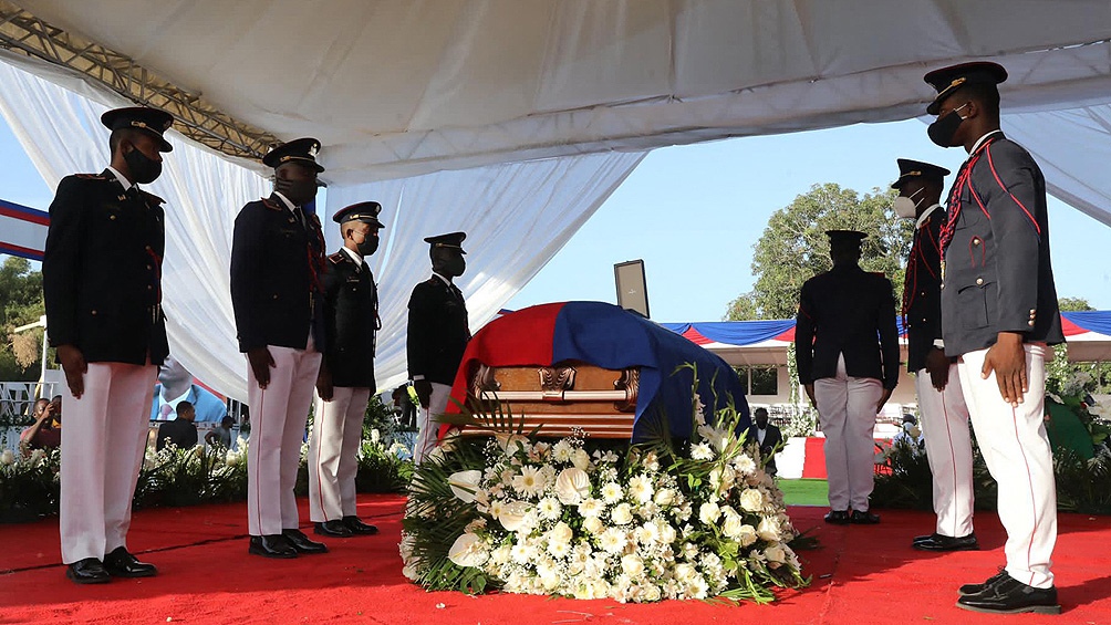 El magnicidio ocurrió el 7 de julio en su residencia privada. Foto: AFP