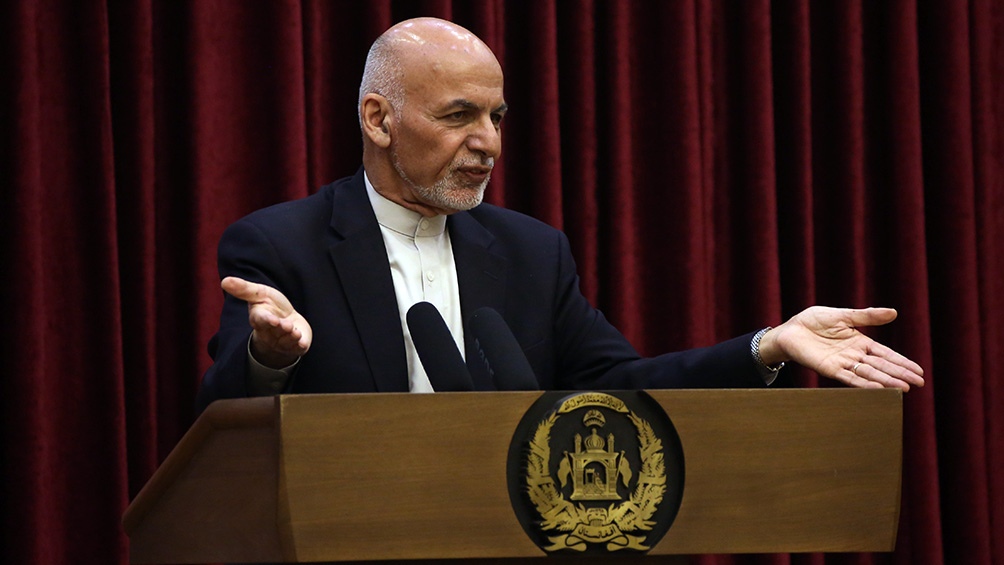 Ghani: "La removilización de nuestras fuerzas de seguridad y defensa es nuestra prioridad número uno y se han tomado serias medidas al respecto".
