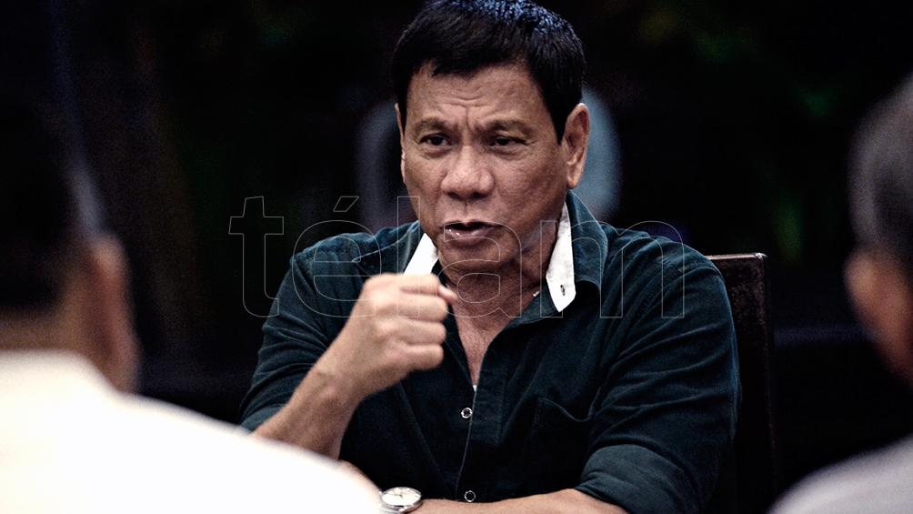 Duterte no puede aspirar a la reelección