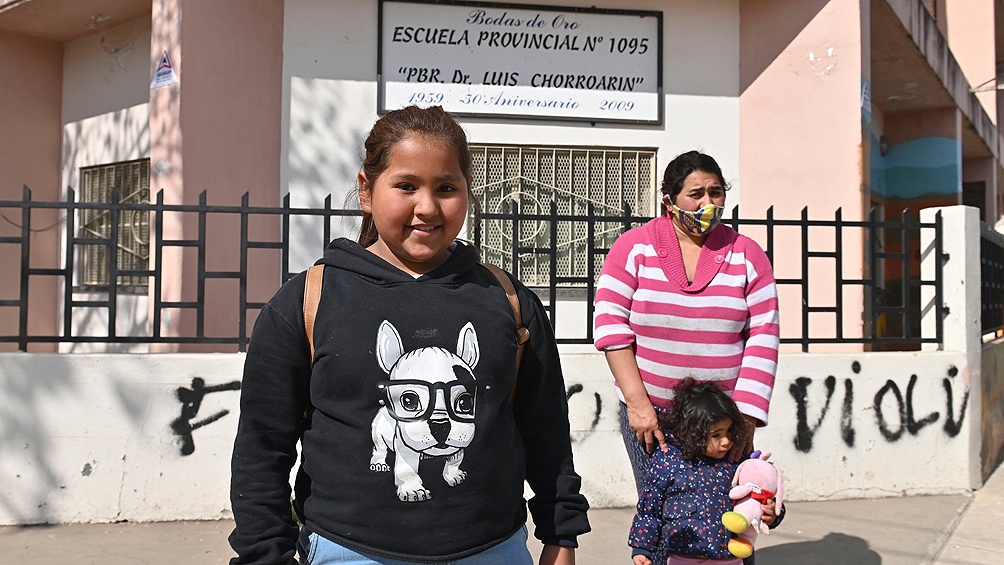 Brisa Núñez, una niña de 10 años, logró la revinculación luego de afrontar una mudanza.
