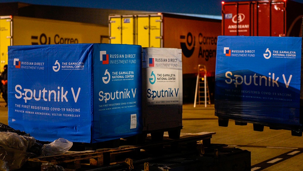 Entre este sábado y domingo se distribuirán 1.077.000 dosis de la vacuna Sputnik V.