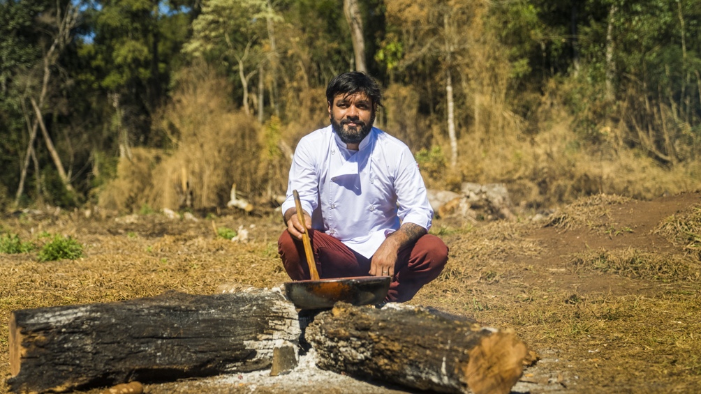 En estos diez años, Saúl Lencinas se convirtió en un estudioso de la comida y la historia mbya guaraní. (Foto: Feedback PR)