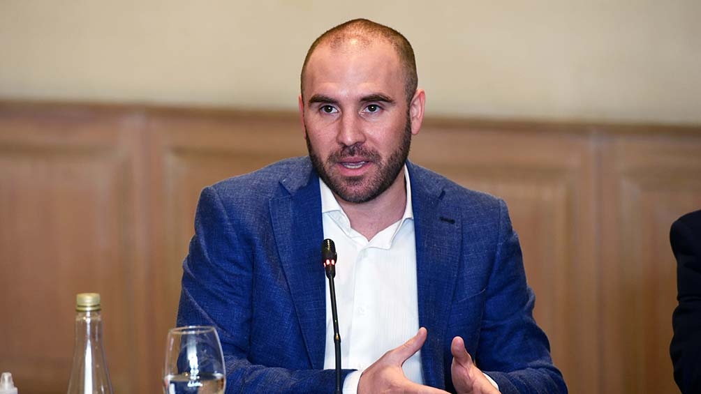 El ministro de Economía, Martín Guzmán, en Mendoza. Foto: Alfredo Ponce.