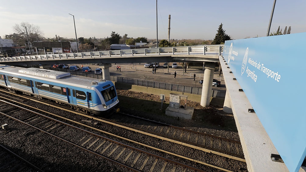 Una importante obra en la estación Ituzaingó, en la línea Sarmiento.
