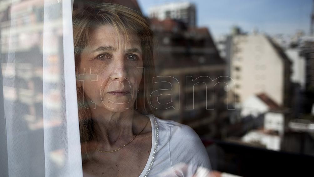 Rosita Vardush, la madre de Arshak Karhanyan, no confía en el juez Alberto Baños.(Foto Victoria Gesualdi)