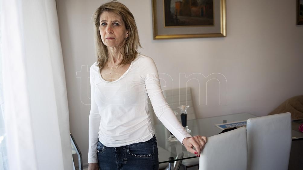 Para la madre del policía desaparecido hay sectores de la Policía de la Ciudad que saben qué paso con su hijo. (Foto Victoria Gesualdi)
