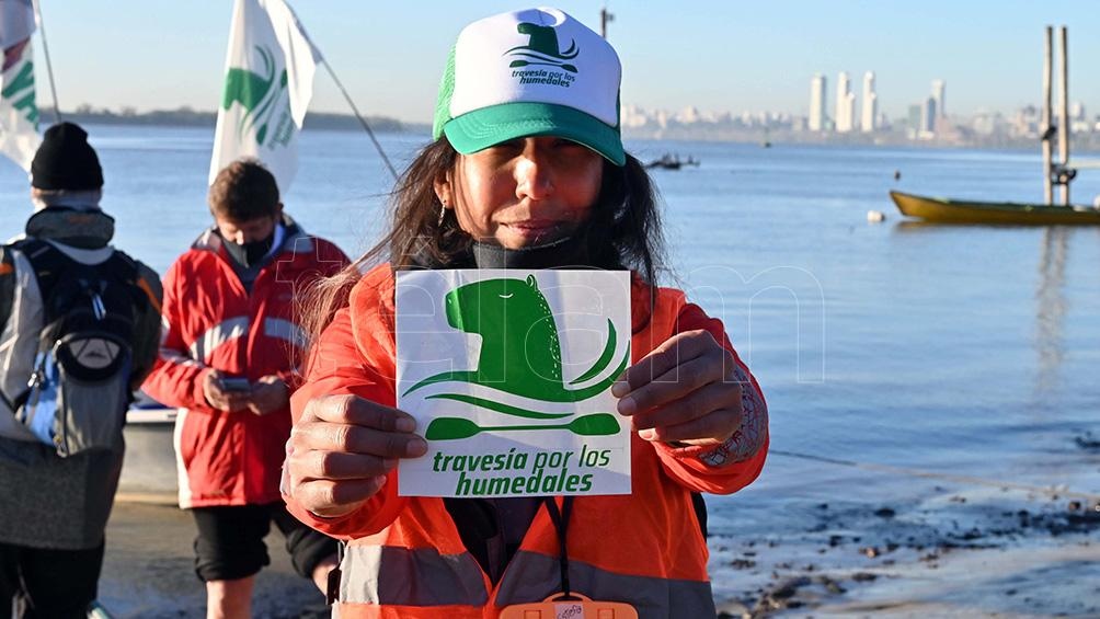 La travesía náutica partió de Rambla Catalunya para recorrer 350 kilómetros. Foto: Sebastián Granata