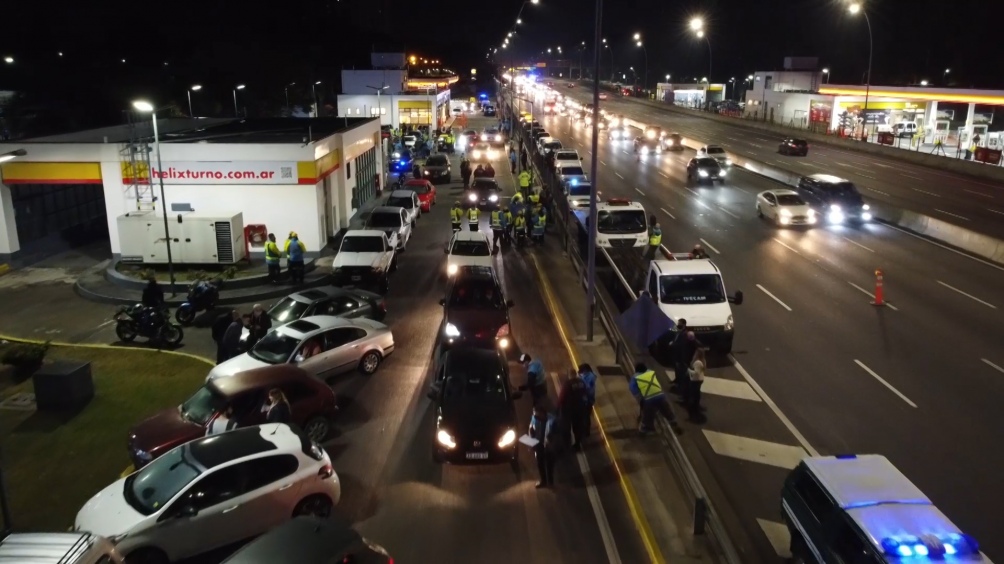 Operativo contra las picadas clandestinas.