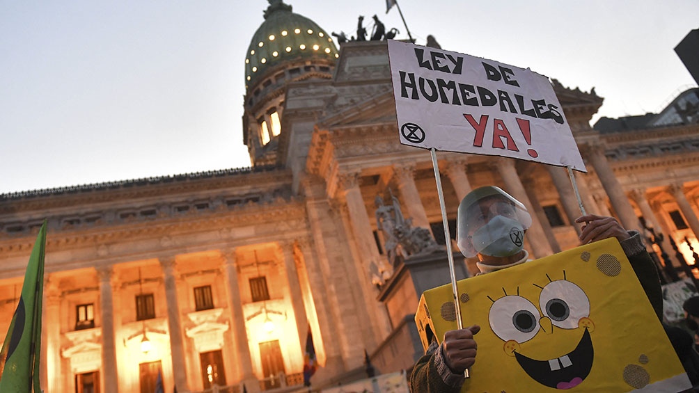 Acompañaron la marcha los referentes políticos del Frente de Izquierda Del Caño y Bregman (Foto Victor Carreira).