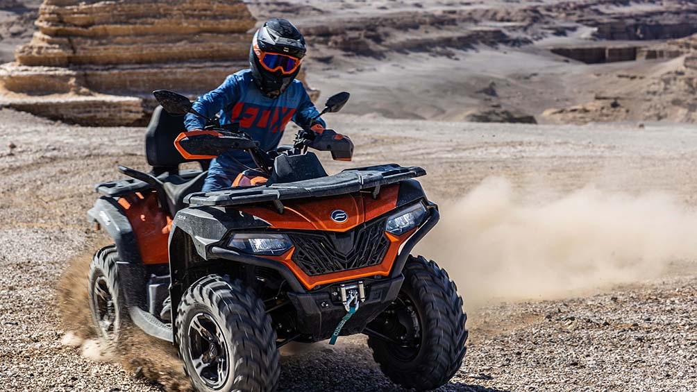 El primer modelo que comenzó a ser producido en la planta de 10.000 metros cuadrados es el ATV CForce 625 Touring de la marca CFMoto
