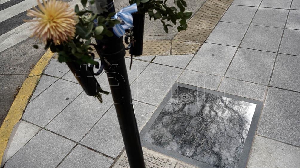 Pablo Roldán fue apuñalado por un hombre bajo tratamiento psiquiátrico frente al museo Malba. Foto: Mateos Pepe