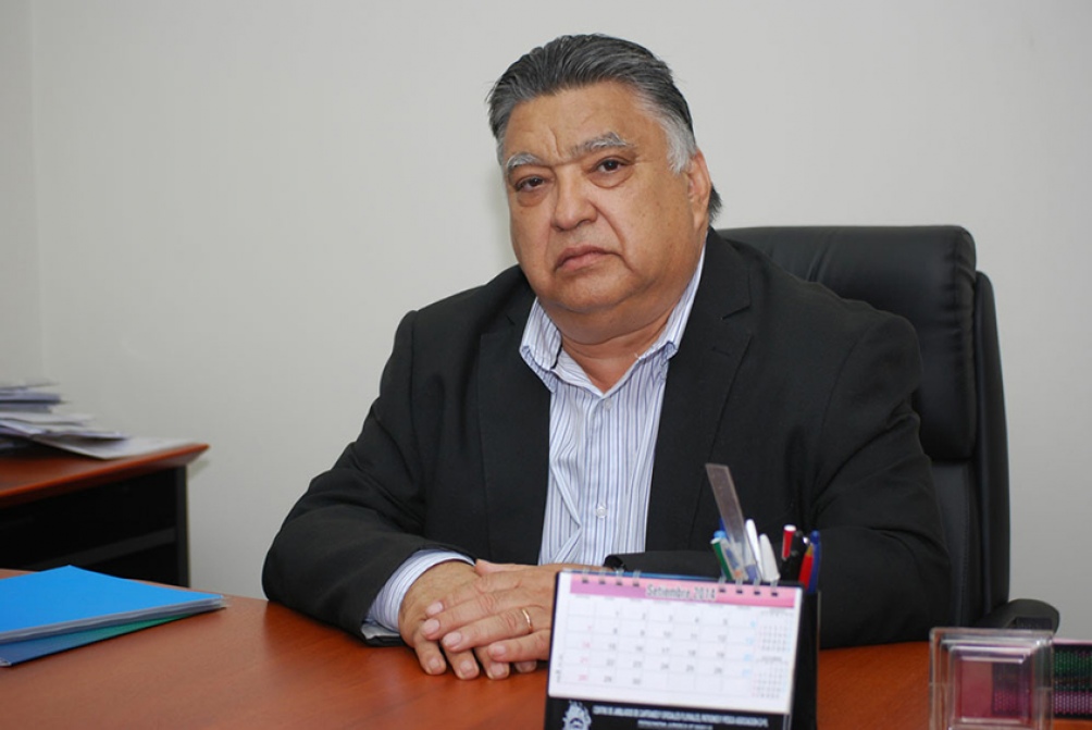 El secretario general del Centro de Patrones y Oficiales Fluviales, de Pesca y de Cabotaje Marítimo, Julio González Insfrán.