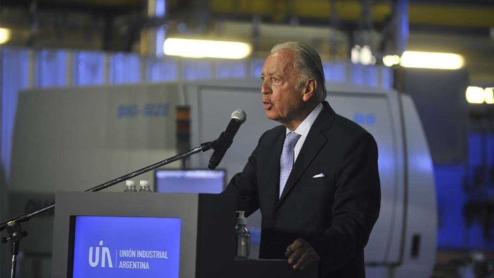 Daniel Funes de Rioja, titular de la UIA.